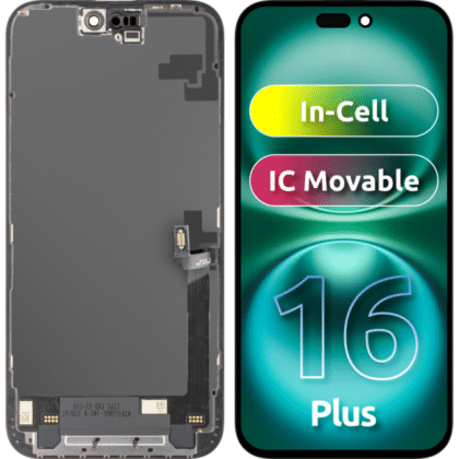 Μονάδα Οθόνης LCD ZY για Apple iPhone 16 Plus, Έκδοση In-Cell IC, Μαύρο