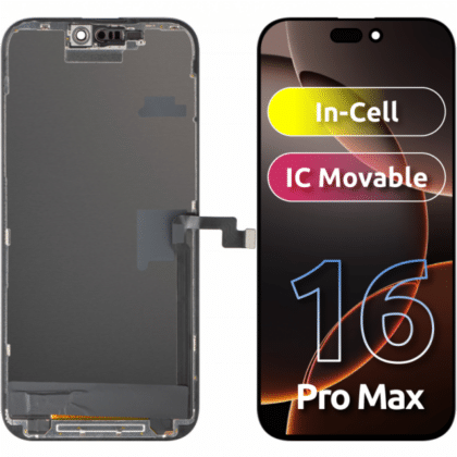 Μονάδα Οθόνης LCD ZY για Apple iPhone 16 Pro Max, Έκδοση In-Cell IC, Μαύρο