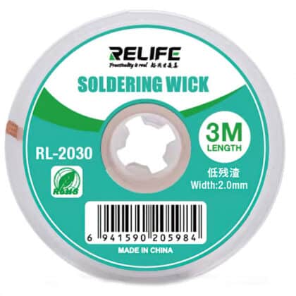 Φιτίλι κολλήματος Relife RL-2030, 2mm, 3m