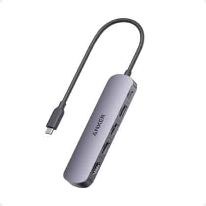 Θύρα USB-C Hub, 2 x USB-A - 1 x USB-A 3.0 - 1 x USB-C - 1 x HDMI, Γκρι A8357HA0