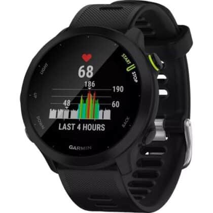 Έξυπνο ρολόι Garmin Forerunner 55 42mm, GPS, Μαύρο EU