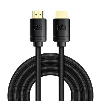 Baseus - Καλώδιο βίντεο (CAKGQ-L01) - HDMI σε HDMI, Υψηλής Ευκρίνειας, 3 μέτρα - Μαύρο