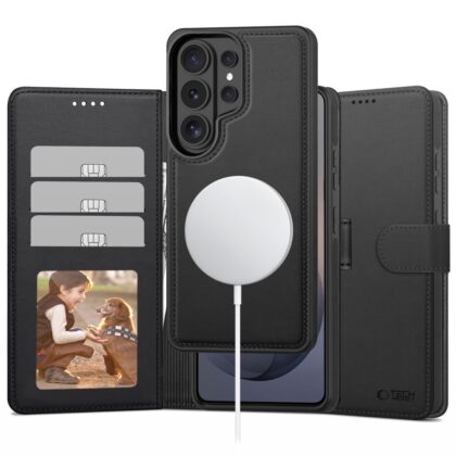 TECH-PROTECT WALLET MAGSAFE - θήκη για Samsung Galaxy S26 Ultra - Μαύρο