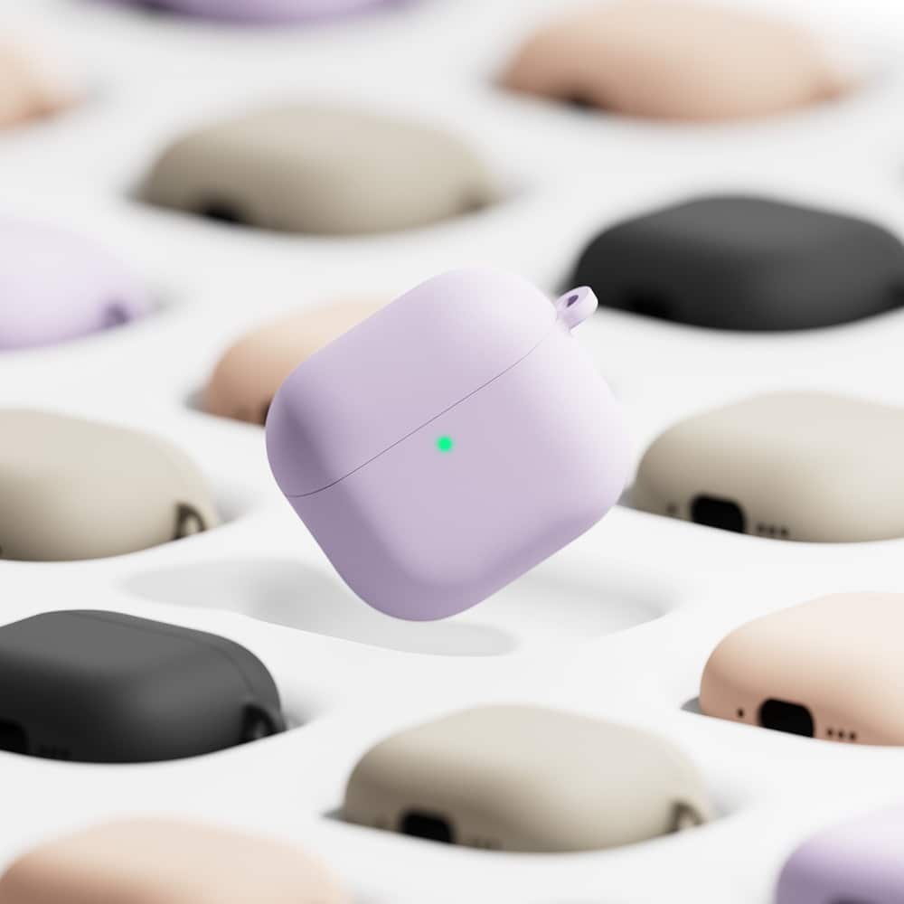 Ringke - Σιλικόνη - Apple AirPods 4 - Ανοιχτό Μωβ - Image 4