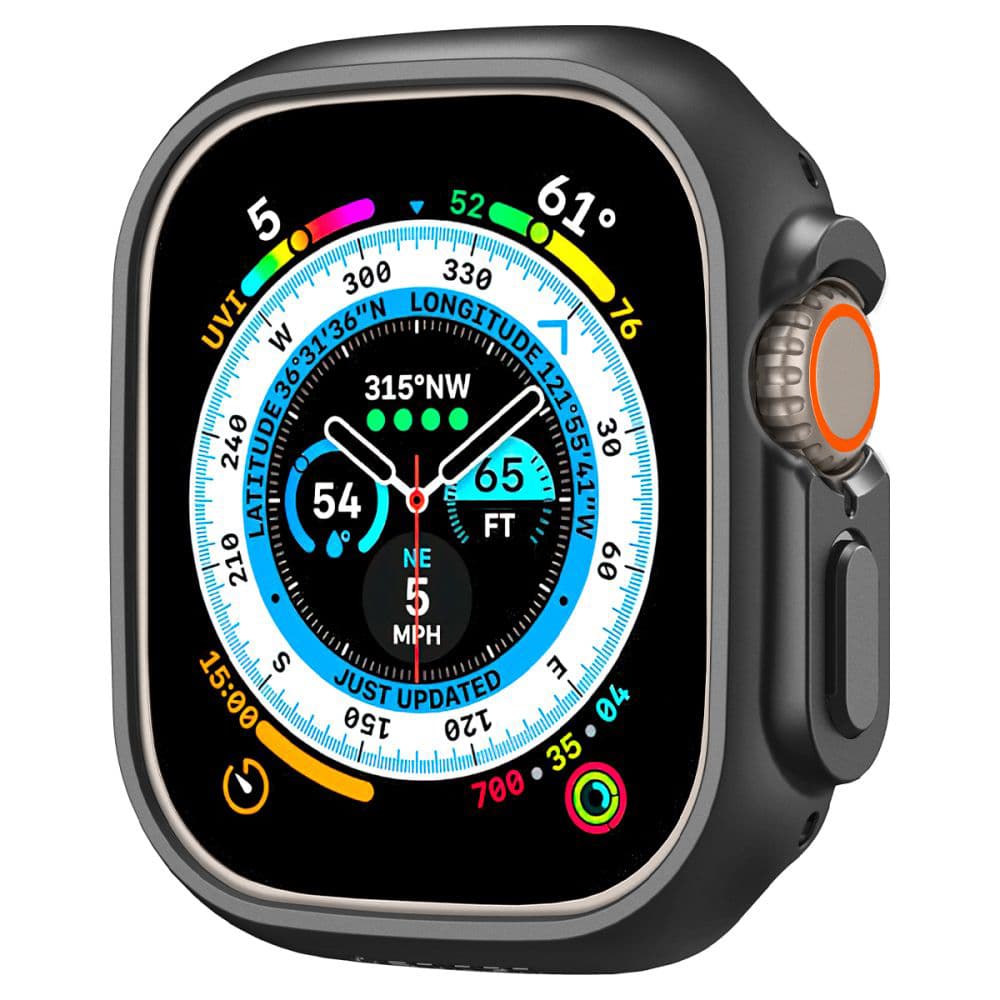 Spigen Thin Fit - θήκη για Apple Watch Ultra / 2 - Μαύρο - Image 3