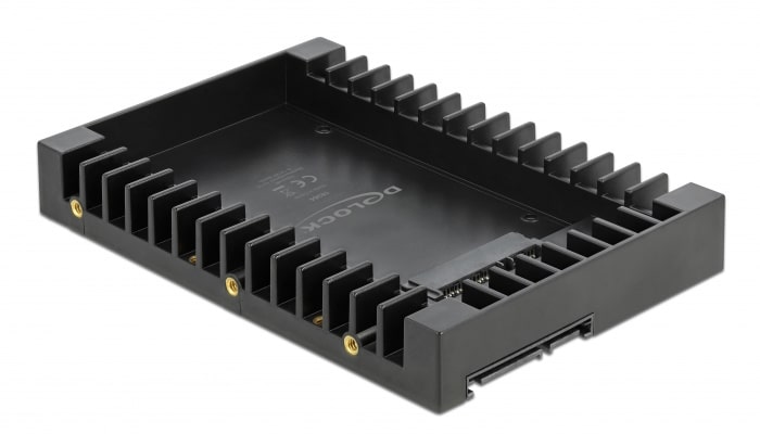 DELOCK tray 3.5" για 2.5" HDD/SSD 18364, 6Gbps, μαύρο - Image 2