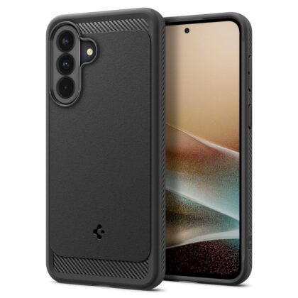 Spigen RUGGED ARMOR - θήκη για Samsung Galaxy A37 - Μαύρο