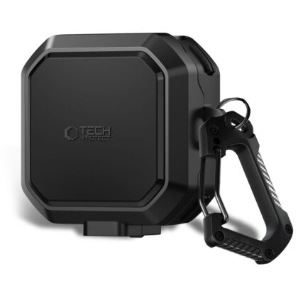 TECH-PROTECT CARBONOX MAGSAFE SAMSUNG GALAXY BUDS 4/4 PRO ΜΑΥΡΟ
