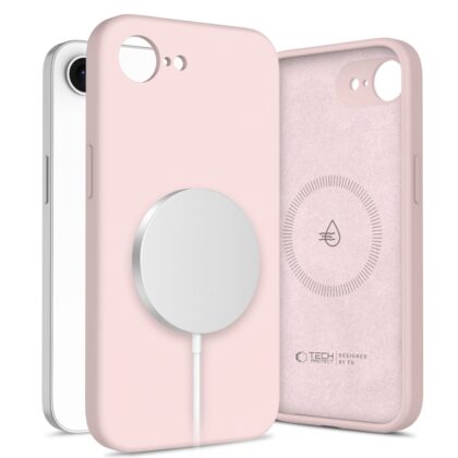 TECH-PROTECT SILICONE MAGSAFE - θήκη για Apple iPhone 16e / 17e - Ροζ