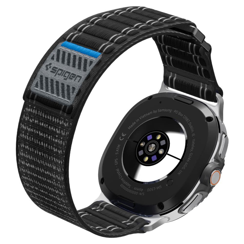 Spigen Wbf0 Λουράκι Για Samsung Galaxy Watch 8 / Classic (40 / 44 / 46 Mm) Μαύρο - Image 7