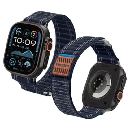 Spigen Wbf0 Λουράκι Για Apple Watch 8/9/10/11/se/ultra (44/45/46/49mm) Ναυτικό Μπλε