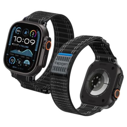 Spigen Wbf0 Λουράκι Για Apple Watch 8/9/10/11/se/ultra (44/45/46/49mm) Μαύρο