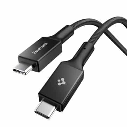 Καλώδιο USB-C Spigen EB10015CC Essential 100W 1.5m Μαύρο