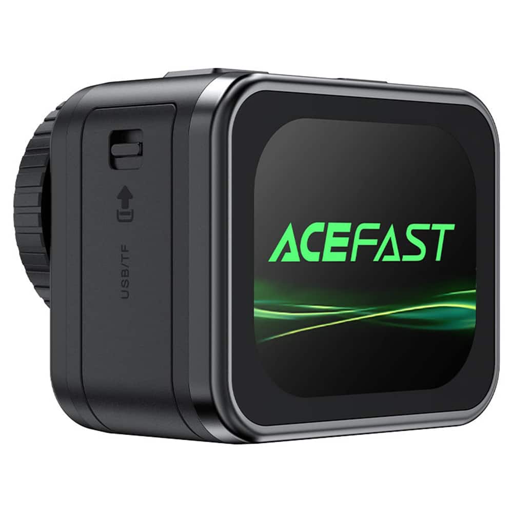 Acefast - Κάμερα Δράσης (X1) - 4K, 20MP, Wi-Fi, Σταθεροποίηση EIS, Οθόνη Αφής 2,1", IPX8 21m Αδιάβροχη - Μαύρη - Image 4