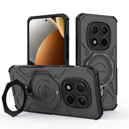 Techsuit Carbon Shield PRO - θήκη για Xiaomi Redmi Note 15 Pro+ 5G / Poco M8 Pro - Μαύρο