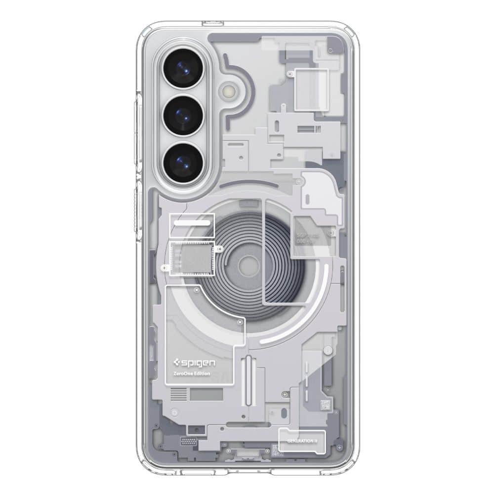 Spigen Ultra Hybrid Mag MagSafe Zero One Λευκή - θήκη για Samsung Galaxy S26 - Διάφανο - Image 3