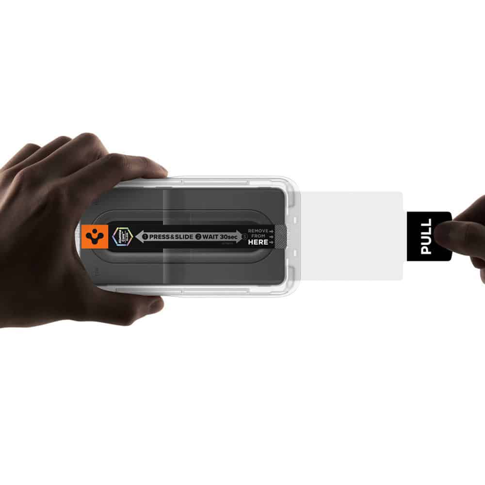 Spigen Glas.TR EZ FIT PRO Αντιανακλαστικό σκληρυμένο γυαλί για Samsung Galaxy S26 Ultra διαφανές 2 τεμ. - Image 6