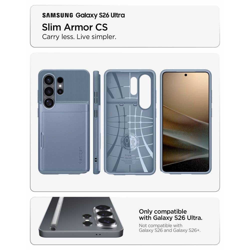 Spigen Slim Armor CS - θήκη για Samsung Galaxy S26 Ultra - Ανοιχτό Μπλε - Image 7