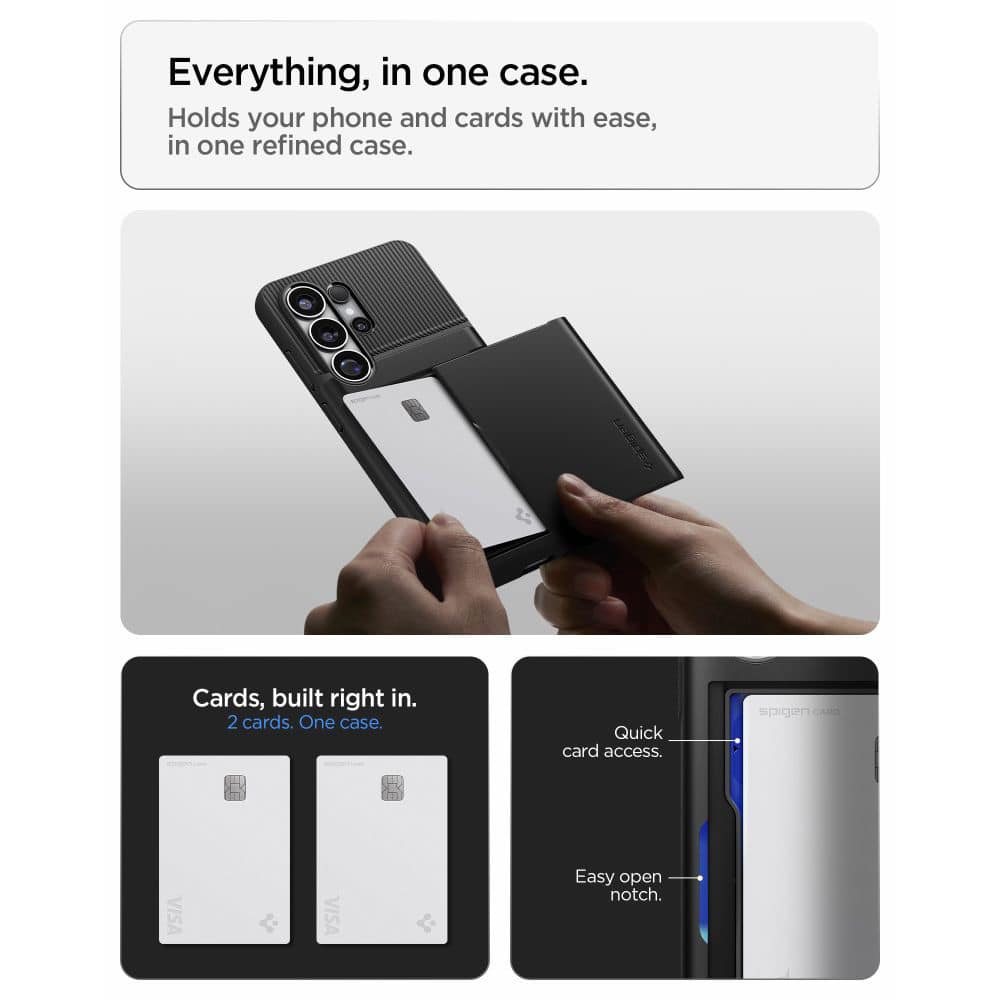 Spigen Slim Armor CS - θήκη για Samsung Galaxy S26 Ultra - Μαύρο - Image 7