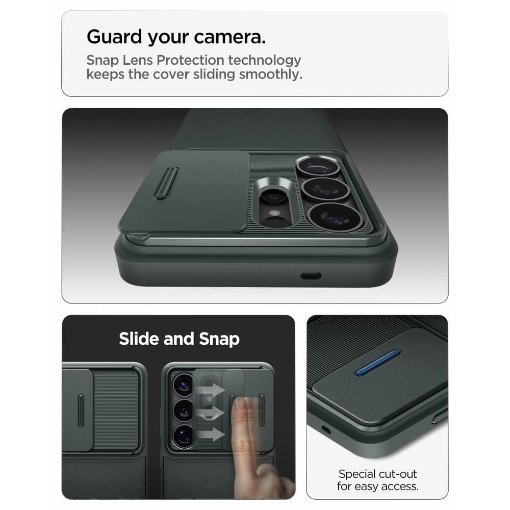 Spigen Optik Armor - θήκη για Samsung Galaxy S26 Ultra - Πράσινο - Image 5