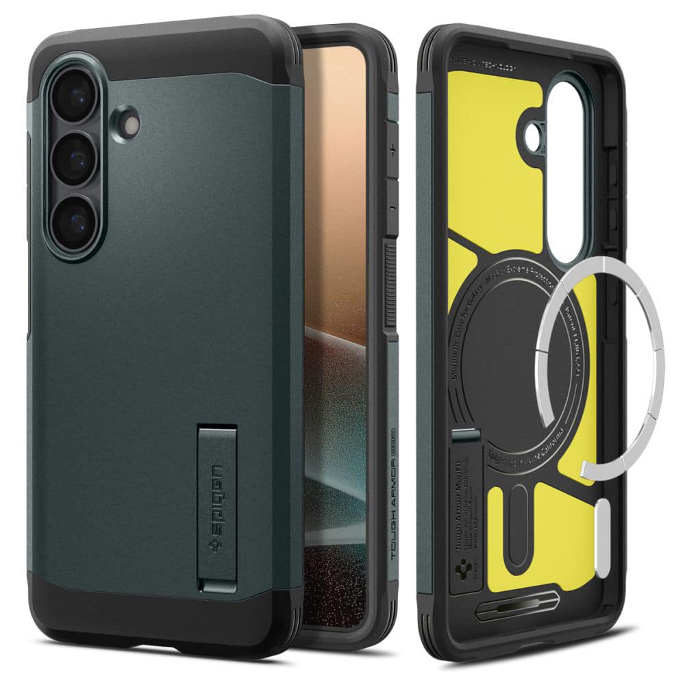 Θήκη Spigen Tough Armor MagSafe για Samsung Galaxy S26+ πράσινη - Image 2