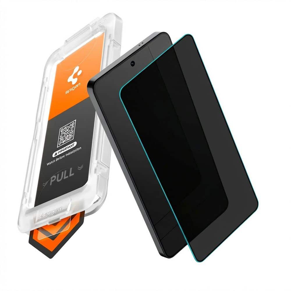 Spigen - Glas.tR EZ-FIT Pro HD (AGL11098) - Samsung Galaxy S26 - Απόρρητο - Image 2