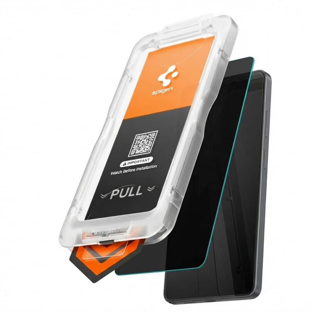 Spigen - Glas.tR EZ-FIT Pro HD (AGL11098) - Samsung Galaxy S26 - Απόρρητο - Image 3