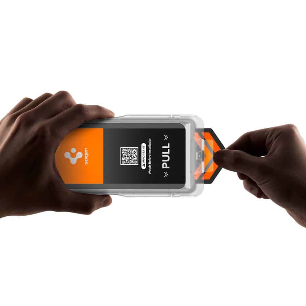 Spigen - Glas.tR EZ-FIT Pro HD (AGL11098) - Samsung Galaxy S26 - Απόρρητο - Image 5