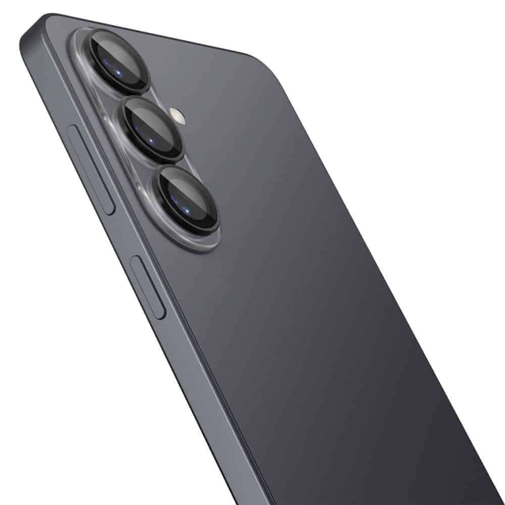 Προστατευτικό φακού κάμερας Spigen Optik Pro HD Glas.TR “EZ FIT” για Samsung Galaxy S26+ Μαύρο 2 τεμάχια. - Image 3
