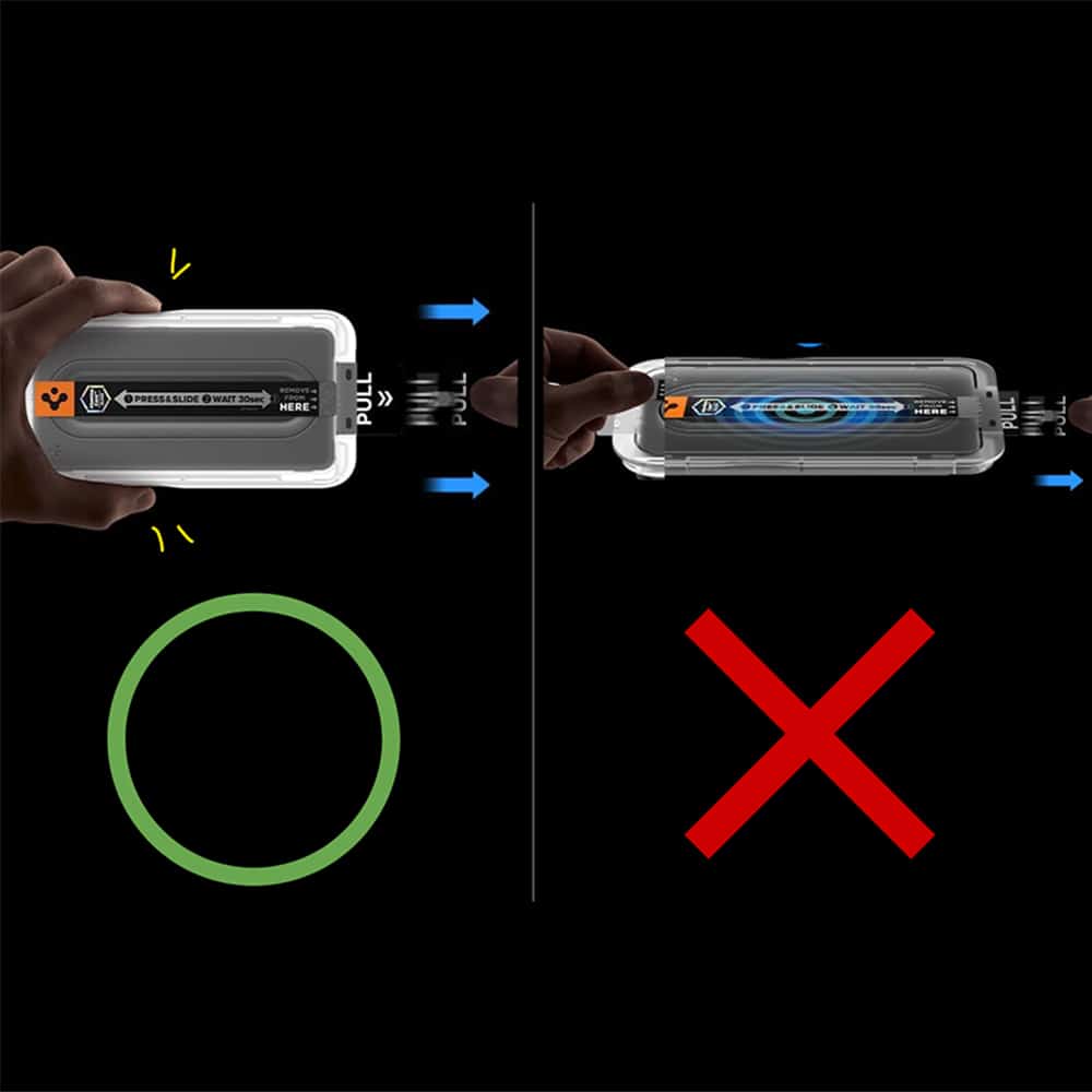 Spigen Glas.TR EZ FIT PRO Αντιανακλαστικό σκληρυμένο γυαλί για Samsung Galaxy S26 Ultra διαφανές 2 τεμ. - Image 7