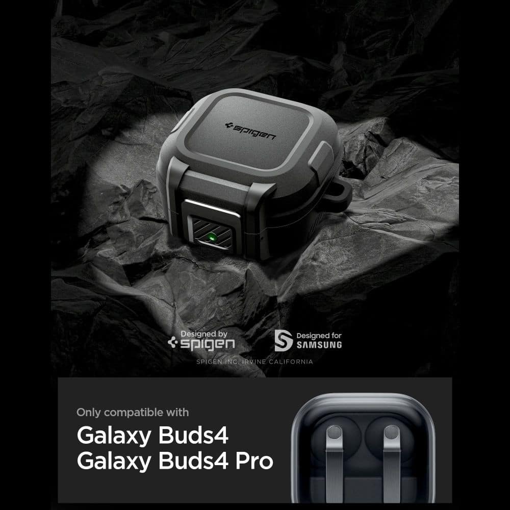 Θήκη Spigen Lock Fit για Samsung Galaxy Buds4 / Buds4 Pro μαύρη - Image 6