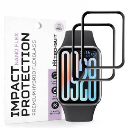 Techsuit - Nano Flex (συσκευασία 2 τεμαχίων) - Xiaomi Smart Band 9 Pro - Μαύρο