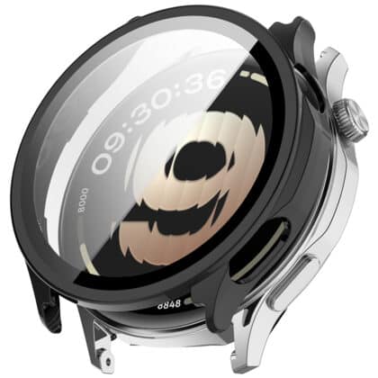 Techsuit - Defense360 Pro + Προστατευτικό οθόνης - OnePlus Watch Lite / Oppo Watch S - Μαύρο