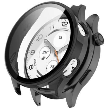 Techsuit - Defense360 Pro + Προστατευτικό Οθόνης - Xiaomi Watch 5 (47mm) - Μαύρο