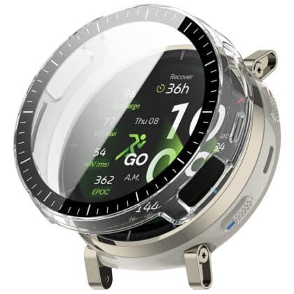 Techsuit - Defense360 Pro + Προστατευτικό οθόνης - Amazfit Active 3 Premium - Διαφανές
