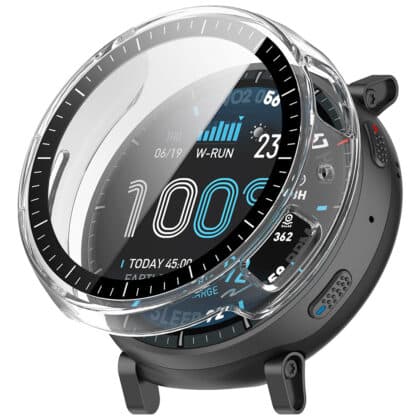 Techsuit - Defense360 Pro + Προστατευτικό οθόνης - Amazfit Active Max - Διαφανές