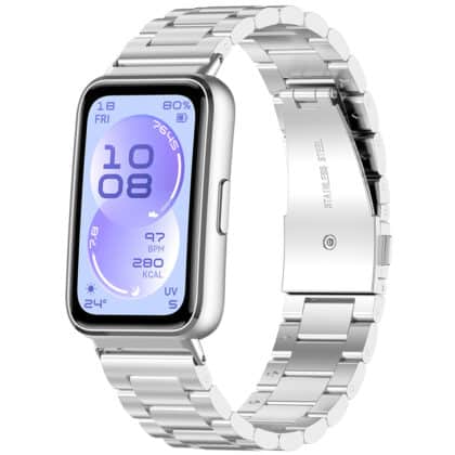 Techsuit - Λουράκι ρολογιού (W010) - Huawei Band 11 / Band 11 Pro - Ασημί