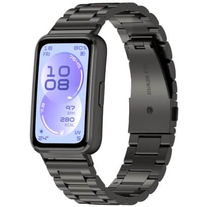 Techsuit - Λουράκι ρολογιού (W010) - Huawei Band 11 / Band 11 Pro - Μαύρο
