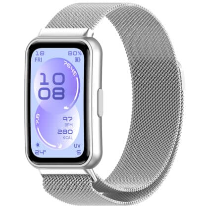 Techsuit - Λουράκι ρολογιού (W009) - Huawei Band 11 / Band 11 Pro - Ασημί