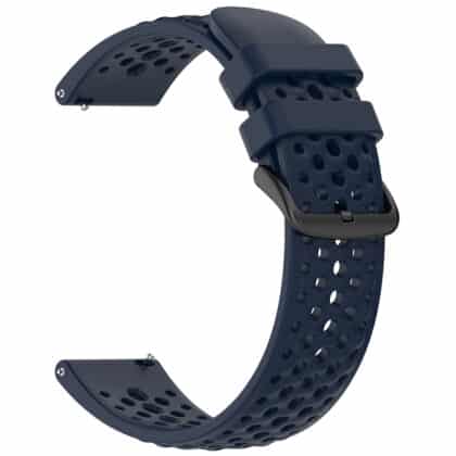 Techsuit - Λουράκι ρολογιού 22mm (W083) - Amazfit Active Max/Samsung Galaxy Watch (46mm)/Watch 3/Gear S3/Amazfit GTR - Μπλε σκούρο