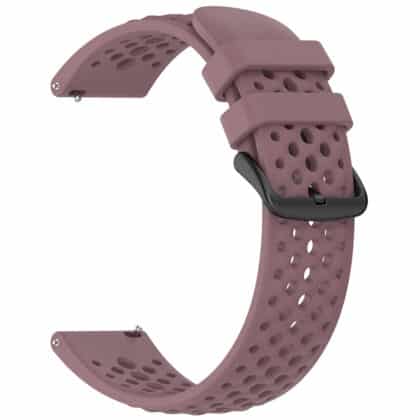 Techsuit - Λουράκι ρολογιού 22mm (W083) - Amazfit Active Max/Samsung Galaxy Watch (46mm)/Watch 3/Gear S3/Amazfit GTR/GTR 2 - Μωβ