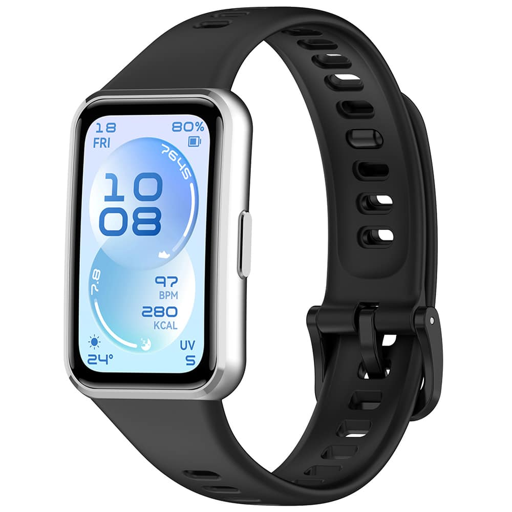 Techsuit - Λουράκι ρολογιού (W081) - Huawei Band 11 / Band 11 Pro - Μαύρο - Image 2