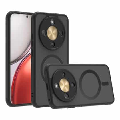 Techsuit HaloFrost II - θήκη για Honor Magic8 Lite - Μαύρο