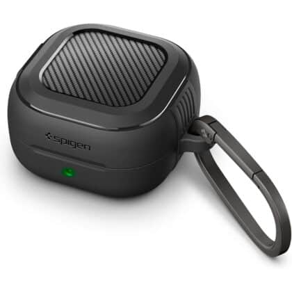 Θήκη Spigen Rugged Armor για Samsung Galaxy Buds4 / Buds4 Pro μαύρη