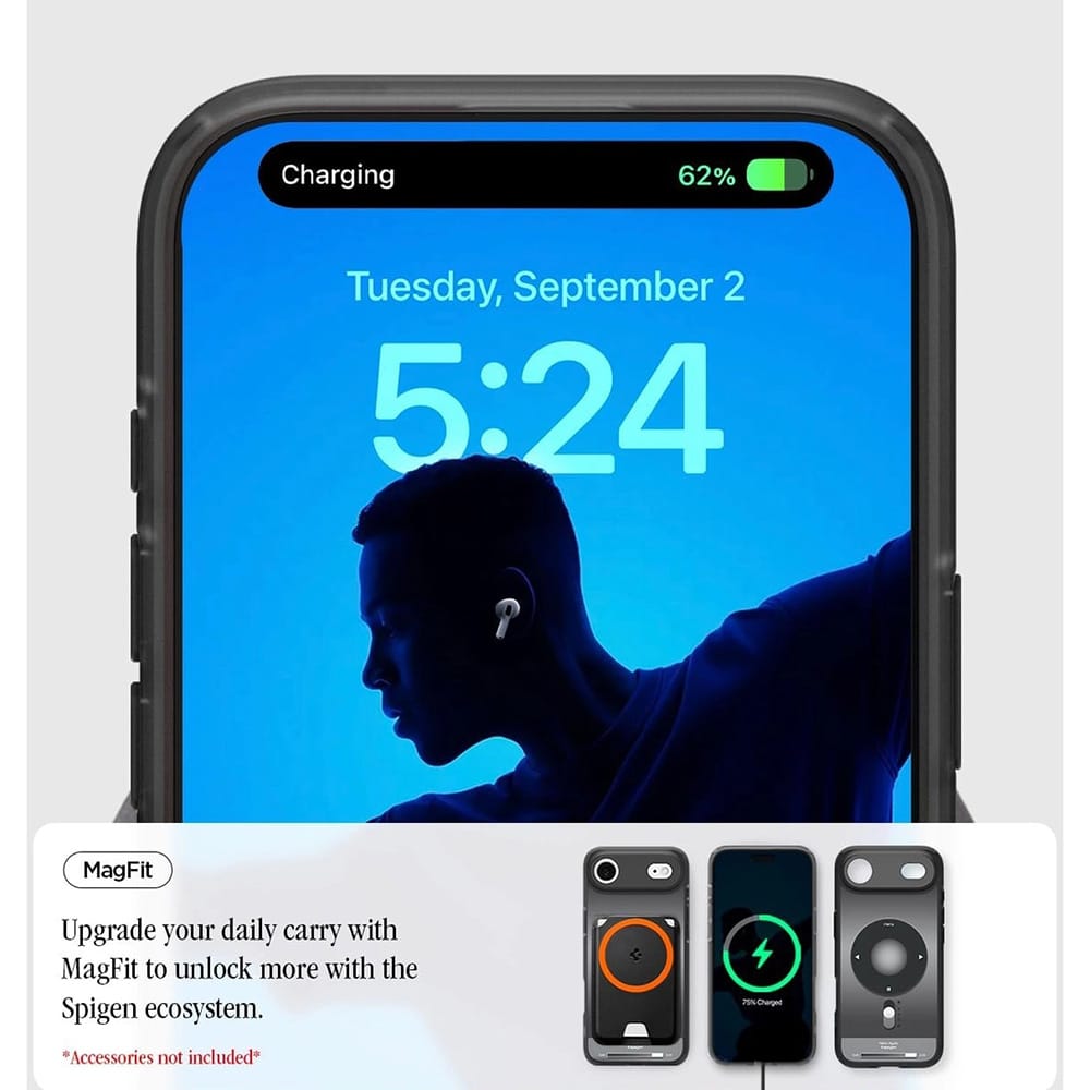 Spigen Ultra Hybrid - θήκη για Apple iPhone 17 Air - Μαύρο - Image 7