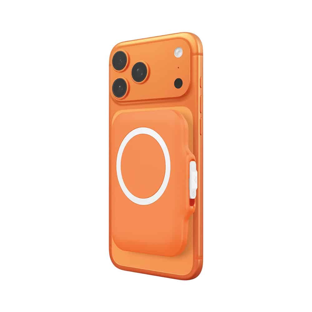Spigen - Μαγνητική Θήκη TinTap MagFit+ (AFA11380) - MagSafe, Εύκολη Πρόσβαση, Μινιμαλιστική Κατασκευή - Πορτοκαλί - Image 5