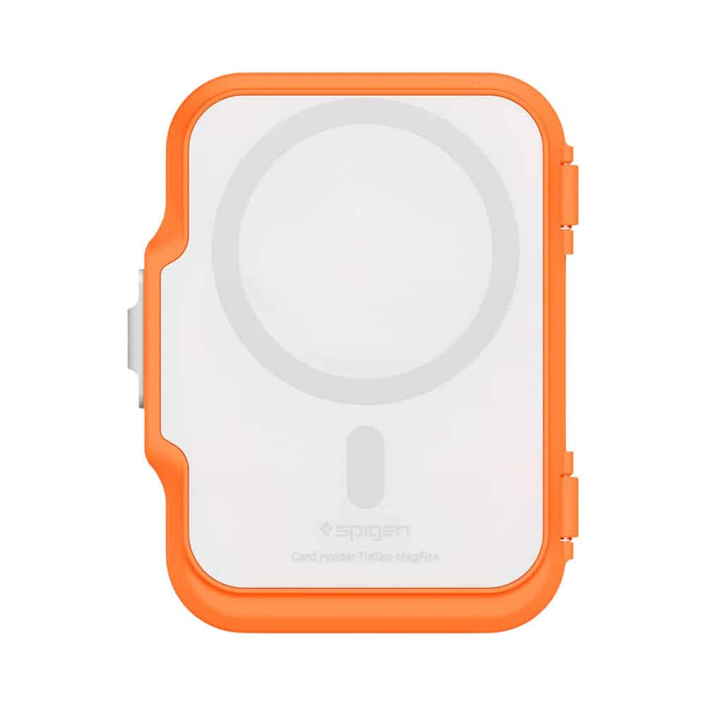 Spigen - Μαγνητική Θήκη TinTap MagFit+ (AFA11380) - MagSafe, Εύκολη Πρόσβαση, Μινιμαλιστική Κατασκευή - Πορτοκαλί - Image 3