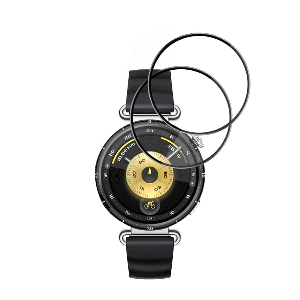 Techsuit - Nano Flex (συσκευασία 2 τεμαχίων) - Huawei Watch GT 6 41mm - Μαύρο - Image 2