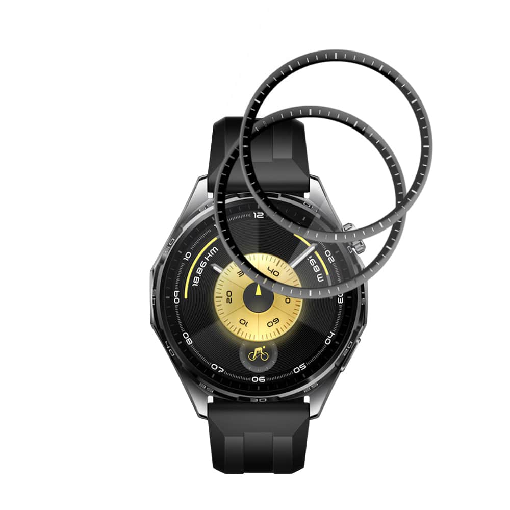 Techsuit - Nano Flex (συσκευασία 2 τεμαχίων) - Huawei Watch GT 6 46mm - Μαύρο - Image 2