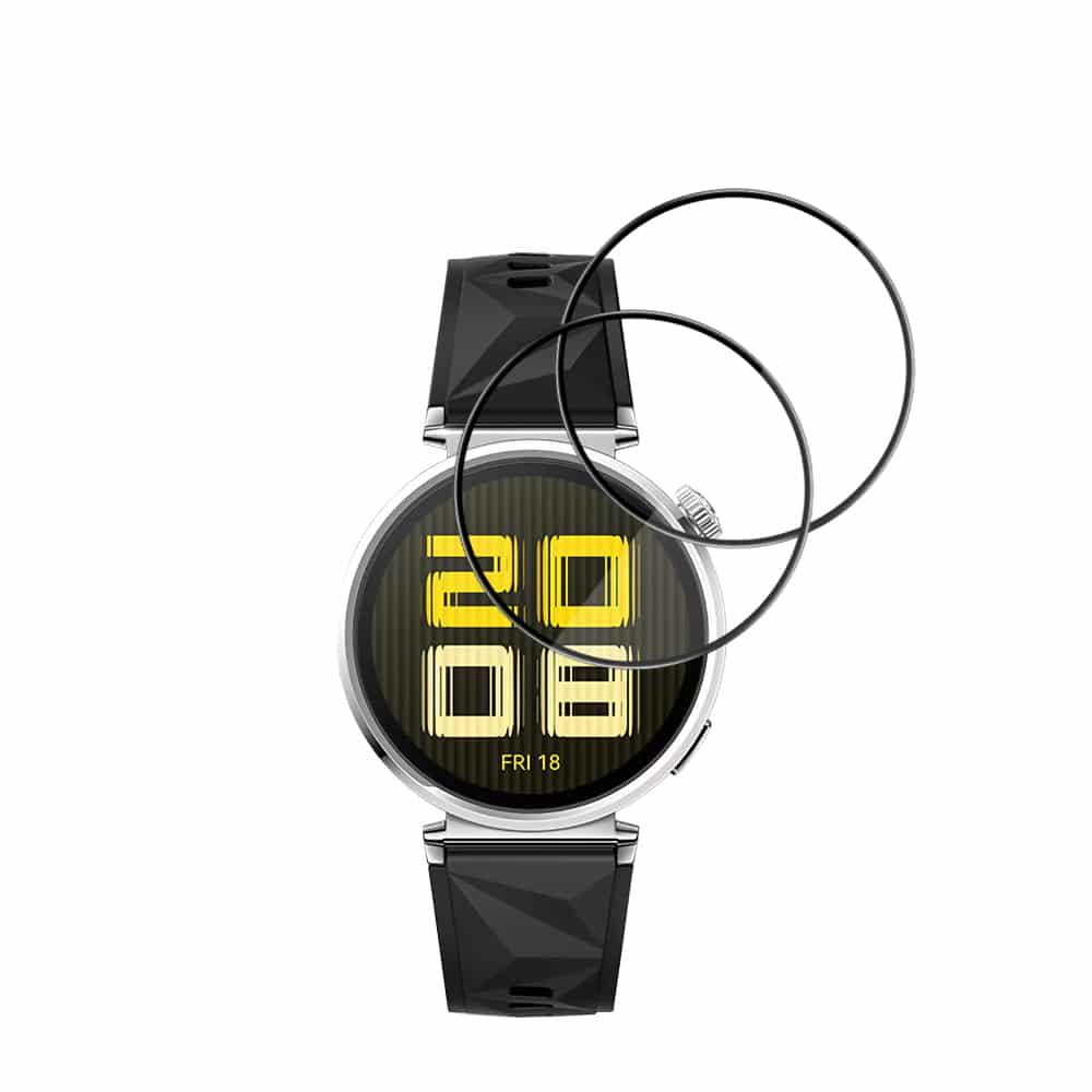 Techsuit - Nano Flex (συσκευασία 2 τεμαχίων) - Huawei Watch GT 5 41mm - Μαύρο - Image 2